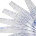 Plastic Feeler Gauge 0.05mm to 3mm Metric -Measuring Tool 21 Leaf. 