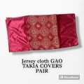GAO TAKIA COVERS PAIR (BUY 1 COVER GET 1 COVER)  BEST QUALITY JACQAURD, VALVET AND SHEHNEEL CLOTH. 