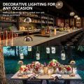 Cordless Table Lamp, Rechargeable Table Lamps Bedside Lamps Touch Control Dimmable LED Table Lamp with 3 Lighting Modes for Restaurant and Bar Cocktail Lounge Portable Battery Operated Lamp. 