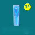 Dental sleeve device Floss Threaders Convenient For orthodontic use 35 Count Braces Special Reusable Bridges for Orthodontic. 
