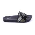 Island By Bata Black chapal For Women - SS26. 