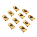 ZOROOM 300R C14-14-130 Milling Cutter Tool Holder 12 x 130Mm + 10Pcs Apmt1135Pder Inserts + Wrench For Cnc Milling Machine. 