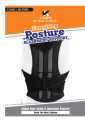 Posture Belt/Posture Corrector/Back pain relief/Posture Alignment Support/Aligns Spine/Improve Posture. 