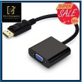 Display Port Dp To Vga Male To Female Adapter Converter Cable. 