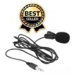 COMPUTER LAPTOP PC Dynamic Lapel Collar Mic Voice Recording Filter Microphone. 