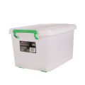Mega Multipurpose Rolling Storage Box With Lid - 16 Litres. 