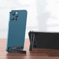 Alloy Phone Holder Grip Tok Fold Magnet Bracket Light Portable Desktop Stand Multi Angle Support Accessories For Iphone Xiaomi. 