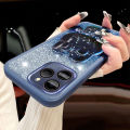 For Infinix Smart 8 / Smart 8 Pro / Smart 8 HD / Smart 8 Plus Back Cover with Rabbit Makeup Mirror Stand Holder Luxury Gradient Glitter Cute Bling Full Camera Lens Protection Case Soft Silicone Slim Phone Cases for Women Girls. 