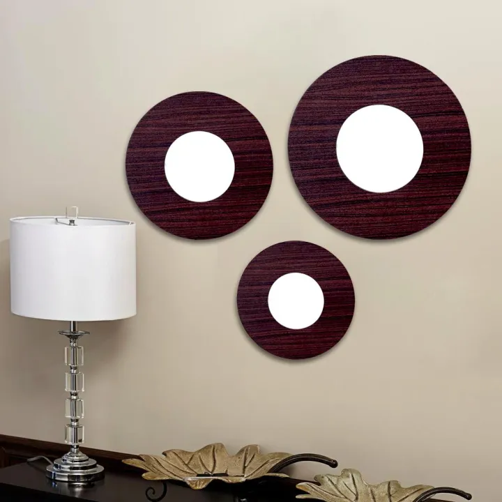 3%20Layer%20Round%20Shape%20Wall%20Mirror%20-%20Wooden%20-%20Image%202