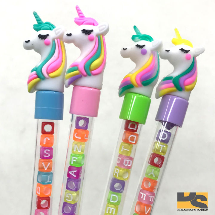 Lava Cute Unicorn Glitter Gel Pen For Kids Creative Funny Gift