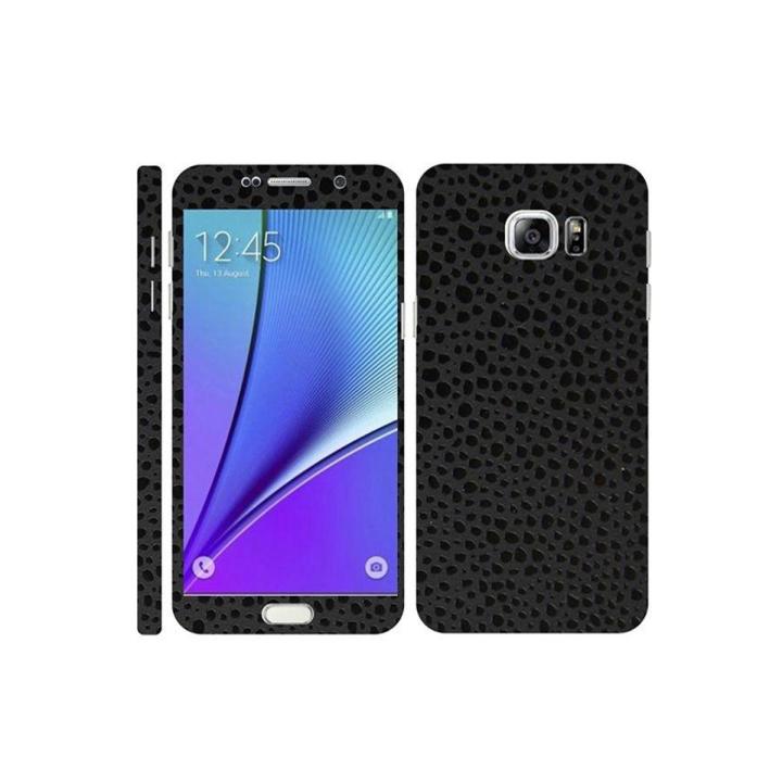 Samsung Galaxy Note 5  Black Stone Texture Mobile Skin