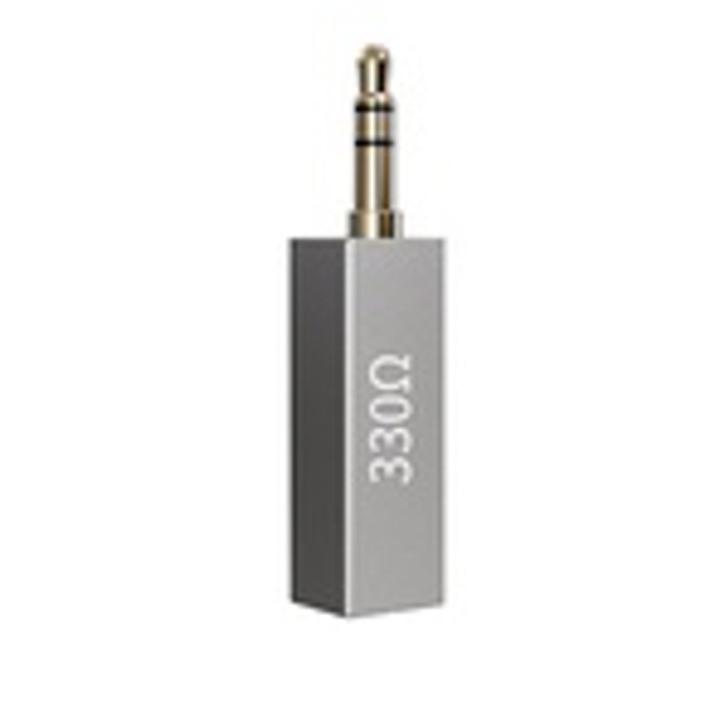 JCALLY ZU2 Stereo Earphone Audio Impedance Adapter Plug 3.5mm to 3.5mm Noise Reduction for HiFi Player/Earphone/AMP