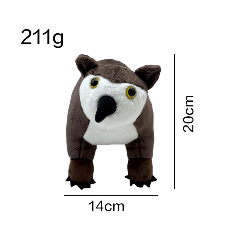 Cross-Border New Products Baldur's Gate Owlbear The Gate of Bode 3 Owl Bear Plush Puppet and Doll
