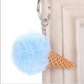 Multi Color Ice Cream Key Rings New. 