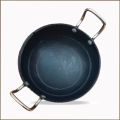 Best Karahi For Cooking, Size 9", 23cm Heavy Duty, Metal Karahi, Premium Quality Iron Karahi For Home Use, Steel Kadahi, Iron Karahi, Deep Karahi, Heavy Iron Kadahi, Pure Iron Karahi, Karahi For Deep Fry.. 