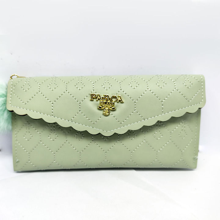 Fancy Ladies Wallet Purse with Decorative Jeweled Accent Casual Wallet for Girls and Women Premium Quality Bag