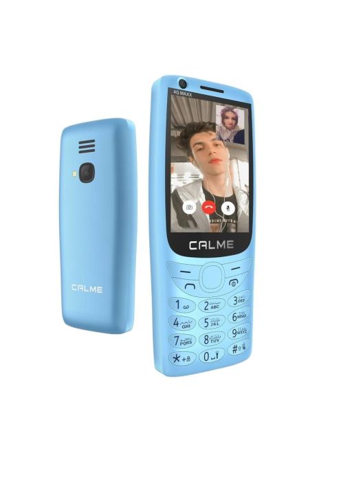 Calme 4G Maxx - Type C Charging Port - 2.8" BigTouch Display - 2GB RAM 16GB ROM - 3200mAh Battery - Hotspot Mobile - Google Play Store - Google Maps -  4G Mobile - Wifi - Bluetooth - Hotspot - Video Calling - Box Pack - 1 Year Warranty
