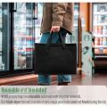 [Featured] Reusable Thermal Insulated Cooler Bags For Food Storage / Large Shopping Bag With Zipper / Foldable Washable Food Delivery Bag. 