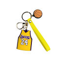 Lakers Kobe Bryant Jersey NBA Polo Shirt Keychain Bag Car Pendant Key Holder. 