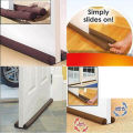 Door Draft Stopper | Under Door Seal Draught excluder | Door Bottom Sealing Strip | Window Wind Blocker | Breeze Noise Sound Light Dust Smell Insect Blocker for Door Window. 