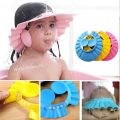 Baby Shower Cap Adjustable Hair Wash Hat for kids Infant Ear Protection Safe Children Kids Shampoo Shield Bath Head Cover. 