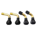 20Pcs Tyre Valves Stem Right Angle Snap-in Rubber 90 Degree Brass for Electric Scooter and Xiaomi M365 Electric Scooter. 
