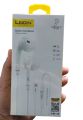 Login LT-H10 Wired Earphones with Mic: Gaming Handsfree, Clear Sound for iPhone and Android, Ideal for Girls and Boys. 