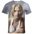 Summer fashion men's T-shirt 3D printed Scarlett Johansson Harajuku streetweawr unisex clothes high quality O neck tops T shirts. 