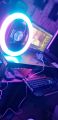 MJ26  RGB LED Ring Light  26cm 10-inch multicolor off white light with Phone Clip wall Phone Video Beauty Fill Light - TikTok Light - Musically Light. 