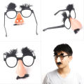 Fancy Cosplay Disguise Moustache Glasses Halloween Party Dress Big Nose. 