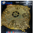 Grace Fancy Fan Chap/ Fan Sheet 8*8|  Grace Fancy Fan Chap, also known as a fan sheet, is an elegant and versatile decorative piece typically used for various craft and textile purposes. Measuring 8x8 inches, this fan chap is designed to add a graceful to. 
