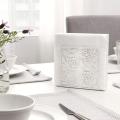 IKEA LIKSIDIG Napkin holder/Tissue holder, white, 16x16 cm. 