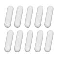 10 Pieces PTFE Magnetic Stirrer Mixer Stir Bar Laboratory Bar(7X25mm). 
