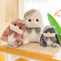 Hao Weida genuine princess rabbit doll big ears rabbit plush toy children's room decoration doll small gift. 