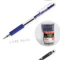 Ballpoint Custom Transparent Ballpoint Pen Plastic Ball-point Pen Red  Blue And Black Colors. 