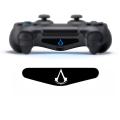 Assassin's Led Light Bar Decal Sticker For Playstation 4 For Ps4 Controller Dual Shock Joystick Decor. 