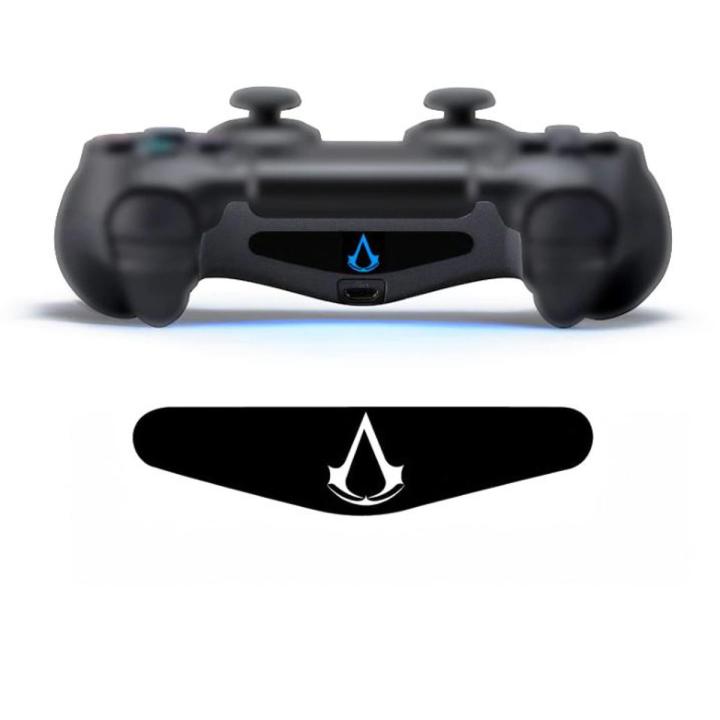 Assassin's Led Light Bar Decal Sticker For Playstation 4 For Ps4 Controller Dual Shock Joystick Decor