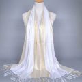 Fashion Golden Wire Tassel Shawl Checkered Hijab Scarf Color Contrast Party Style Long Shawl Women Shimmer Scarves Hijab. 
