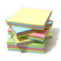 1 Piece (1 pcs) Colorful Sticky Notes 3x3 & 3x5 inches Sticky Notes with Clear Self-Stick Note Pads 4 Bright Multi Colors, 100 Sheets/Pad. 