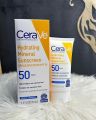 CeraVe Hydrating Mineral Face Sunscreen Lotion – SPF 50. 