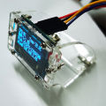 Raspberry Pi 4 0.96 inch OLED I2C 4-pin LCD Screen Module Displays CPU Temperature IP Hard Disk Information for Arduino STM32. 