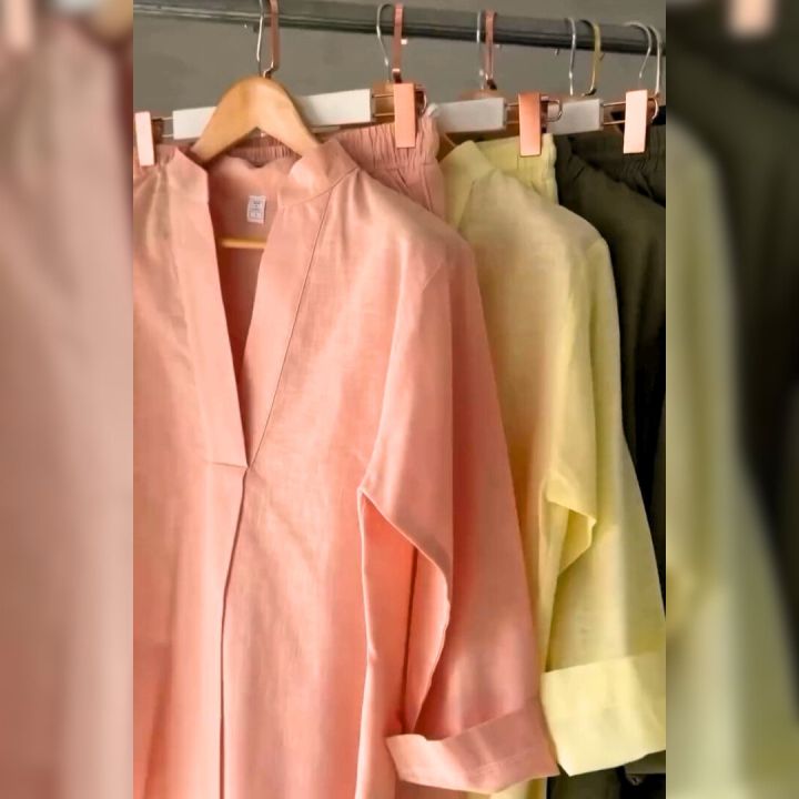 Western%20Style%20Kurta%20&%20Pent%20Trouser%20Co-Ord%20Set%20-%20Casual%20Dresses%20for%20Women%20-%20Image%203