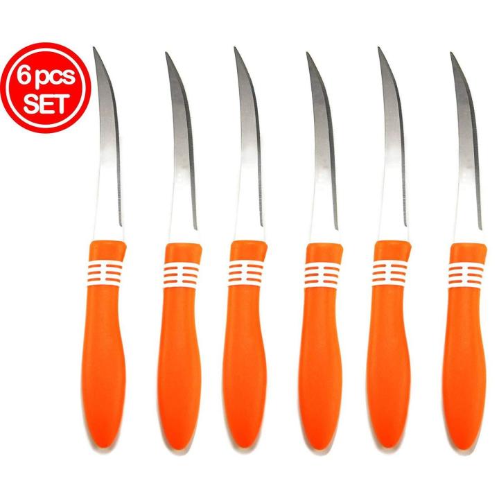 Fruit Knife Set Stainless Steel - 04/08/12 Pcs