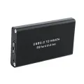 MSATA to USB 3.0 SSD Enclosure External Hard Drive for 30x50mm 30x30mm MSATA SSD. 