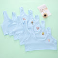 pack of 2 Girls Cotton Fabric Kids Underwear Cute Cartoon Camisole Baby Bras Undershirt Teens Vest Girl Singlet Shirt Children's. 