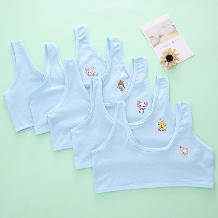 pack%20of%202%20Girls%20Cotton%20Fabric%20Kids%20Underwear%20Cute%20Cartoon%20Camisole%20Baby%20Bras%20Undershirt%20Teens%20Vest%20Girl%20Singlet%20Shirt%20Children's%20-%20Image%204