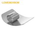 Multifunctional Finger Guard Stainless Steel Finger Guard Safe Vegetable Cutter Hand Guard Tool for Kitchen Cut Finger Protector Gadget Anti-cut Finger Protector. 