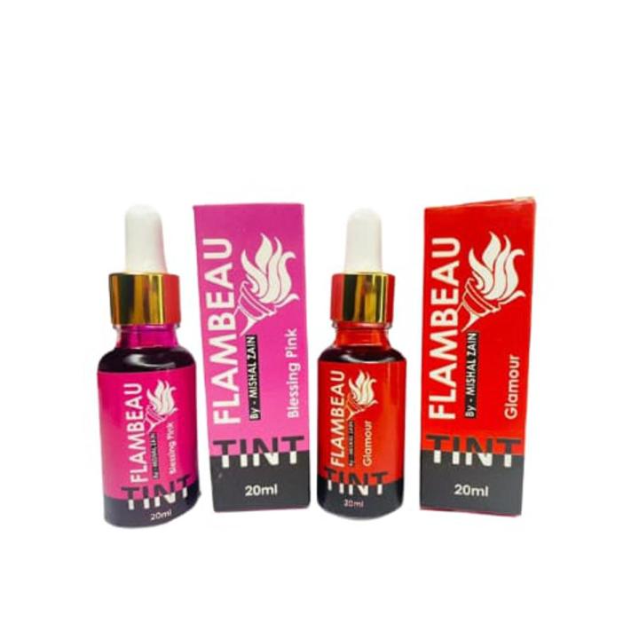 red and pink lip and cheek tint 20 ml