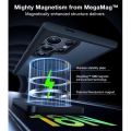 Torras Guardian Magnetic (Magsafe Compatible) Series Phone Case for Samsung Galaxy S24 Ultra – Black. 