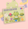 Libra Frog Game: Classic Family Floor Game for All Ages, Promoting Active Play and Endless Math Fun!. 